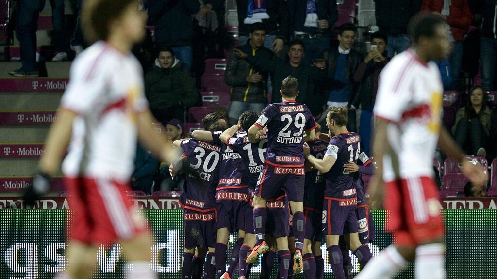 Der Meister ging in Wien mit 0:3 unter.