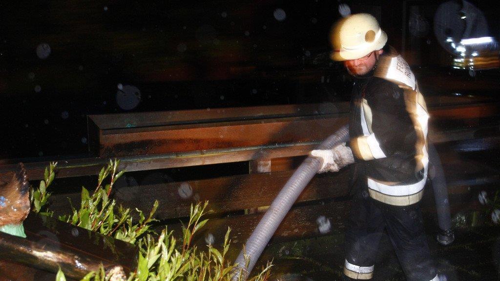 Hochwasser in Ruhpolding