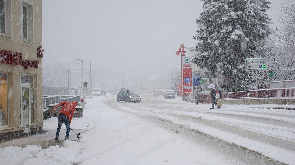 Schneef\u00e4lle in Bad Gastein