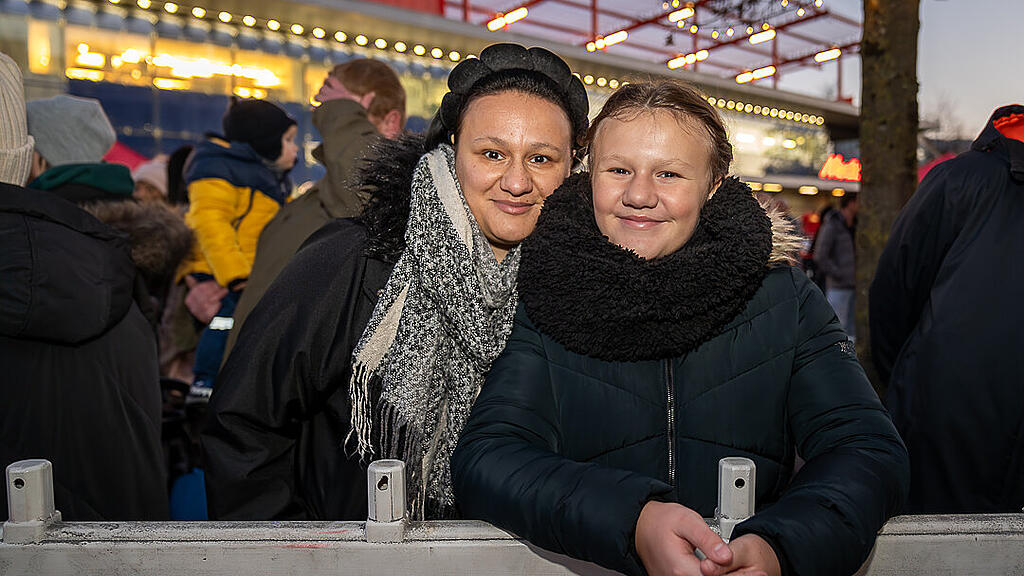 Coca-Cola Weihnachtstruck beim EUROPARK