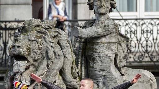 Hooligans randalieren in Brüssel