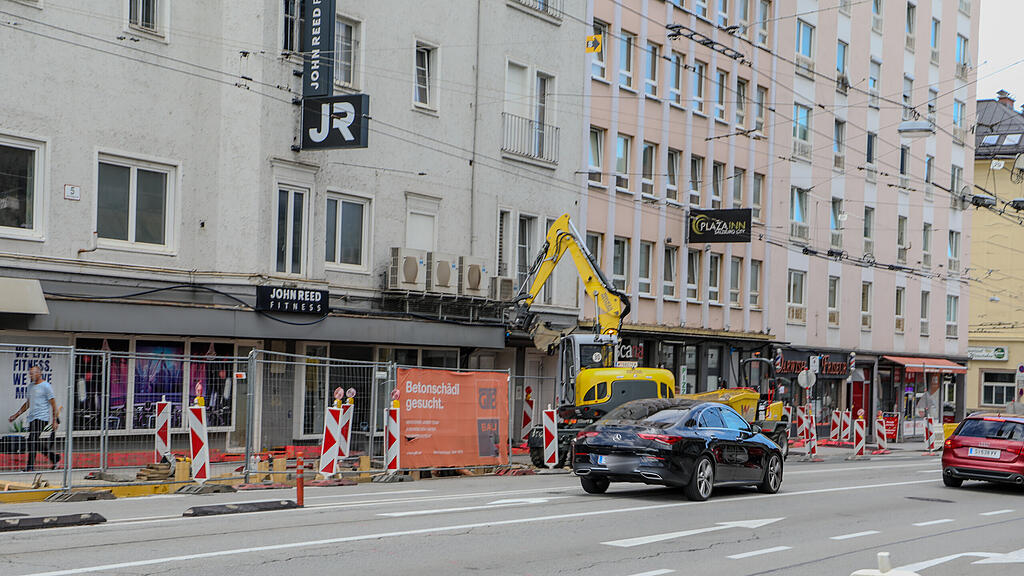 Baustelle in der Saint-Julien-Straße sorgt für Stau
