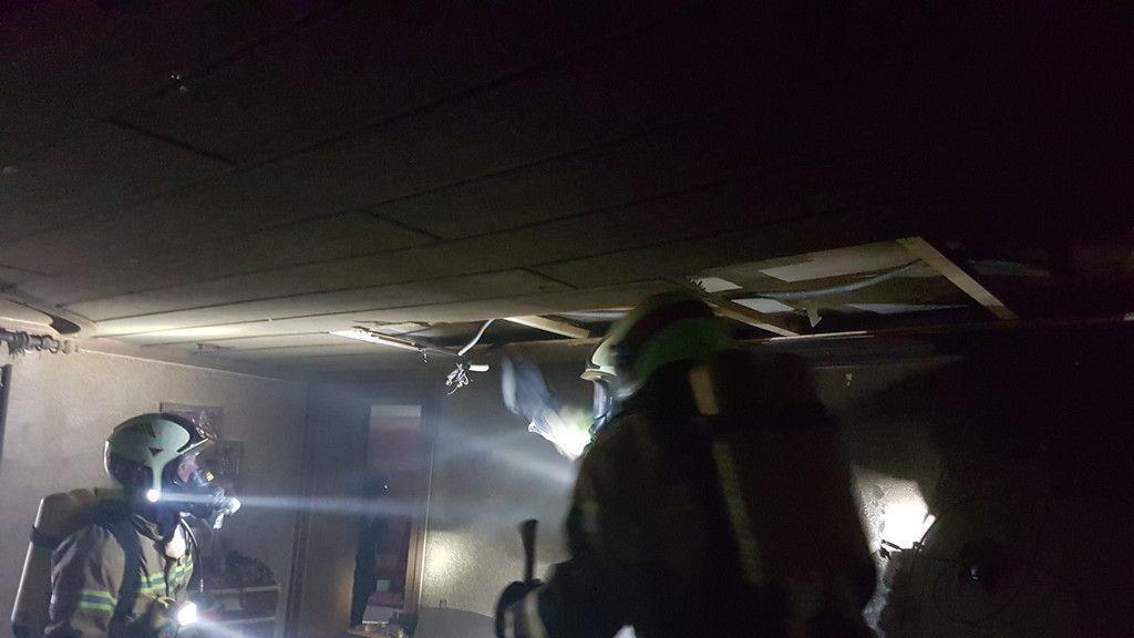 Zimmerbrand in Neukirchen