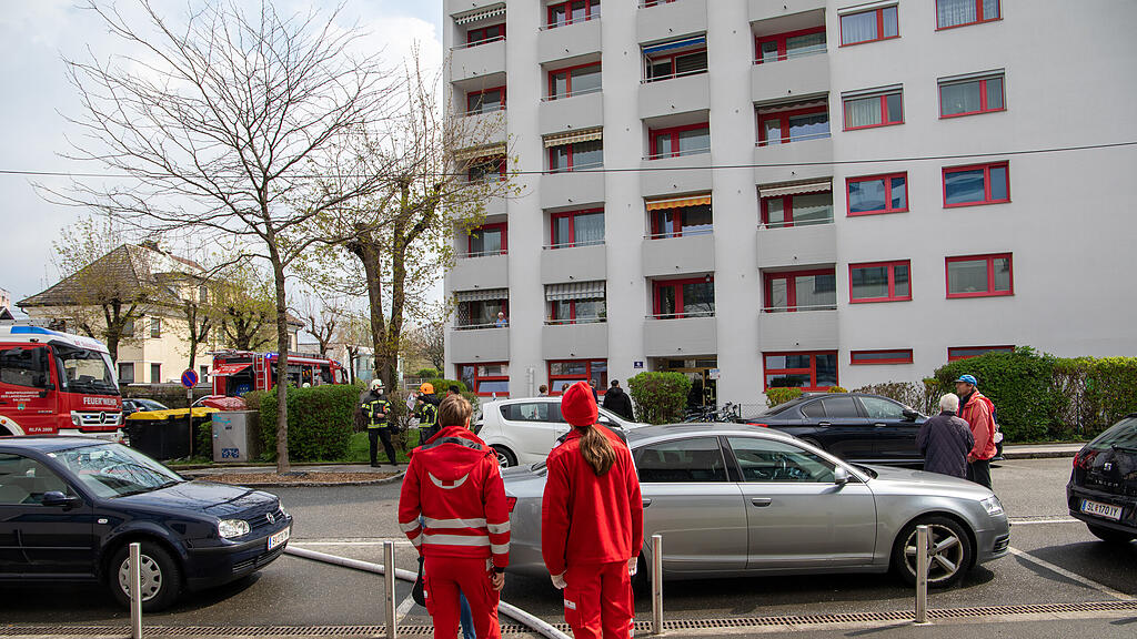Brand Salzburg Lehen Revierstraße