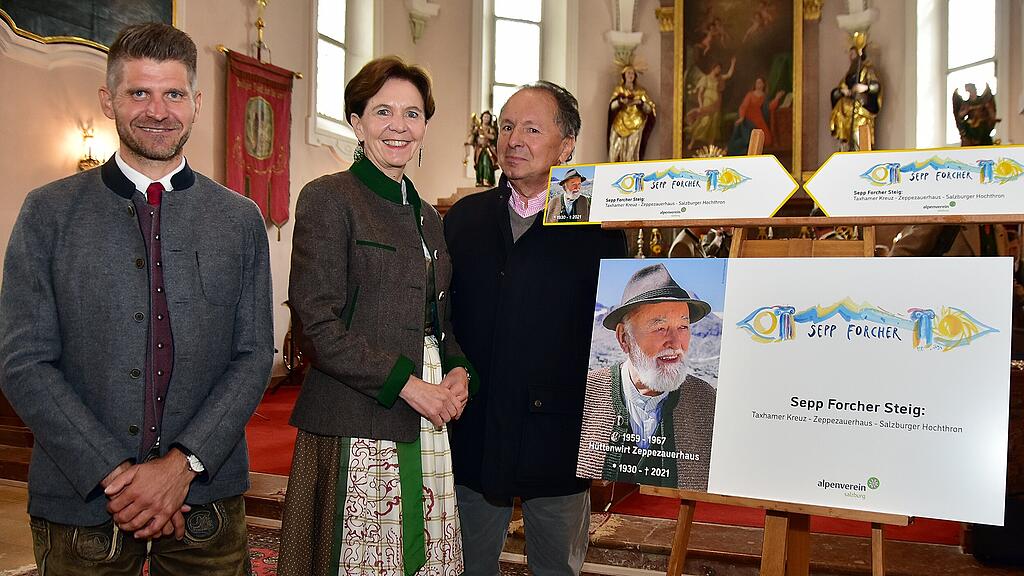 Eröffnung Sepp Forcher Steig