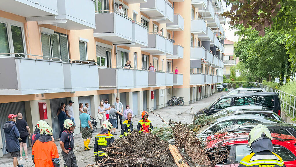 Sturmeinsatz Stadt Salzburg