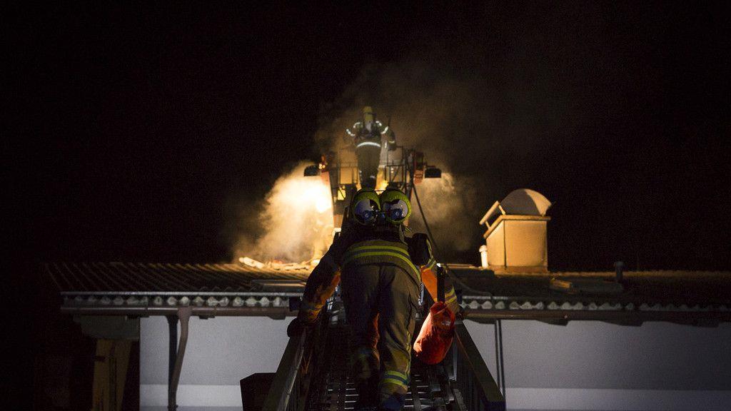 Dachstuhlbrand in Straßwalchen