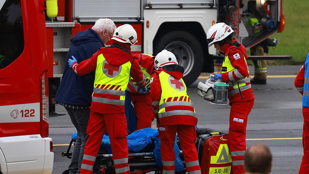 Notfall\u00fcbung am Airport