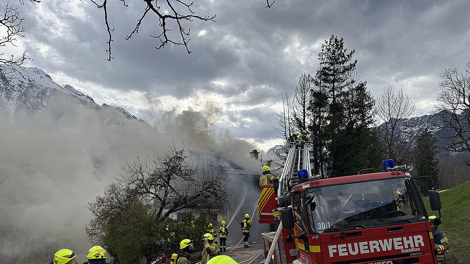 Brand Ramsau
