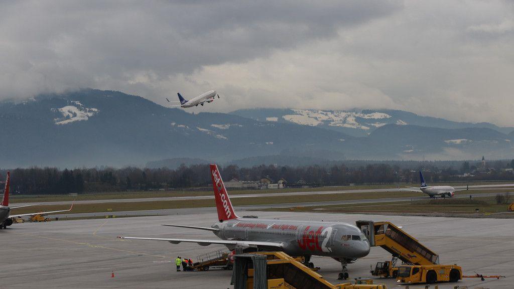 Hochbetrieb am Salzburger Flughafen