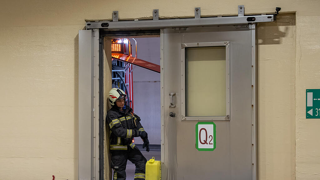 Große Einsatzübung im Lieferinger-Tunnel