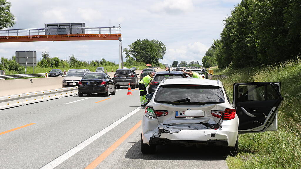 Crash A1 Eugendorf