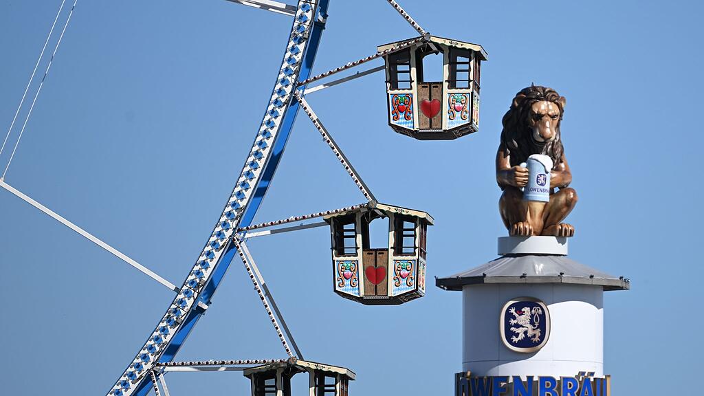 Vor dem Start des 190. Oktoberfestes