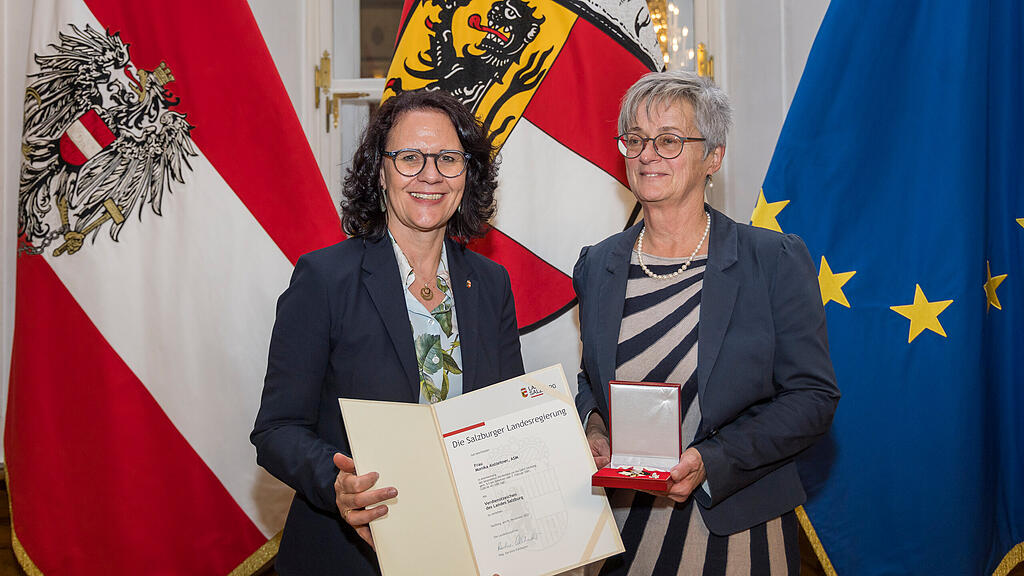 Land Salzburg zeichnet engagierte Personen aus