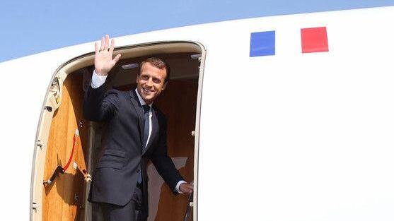 Macron verabschiedet sich von Salzburg
