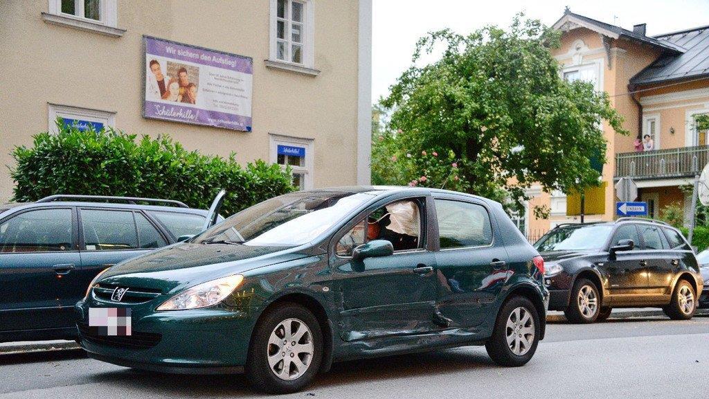 Kreuzungscrash in Salzburg
