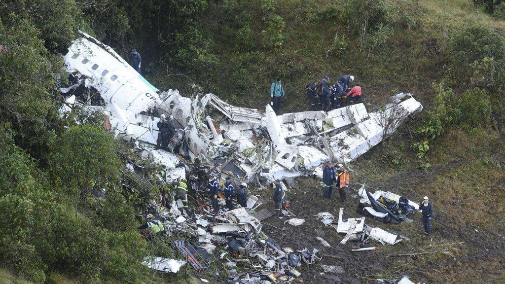Flugzeugabsturz in Kolumbien