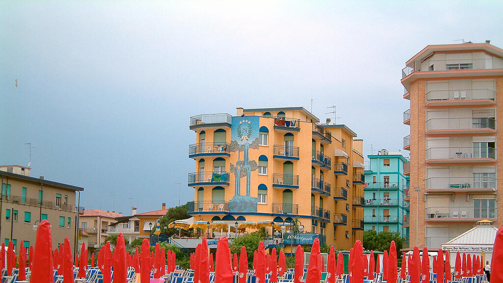 Jesolo, leerer Strand