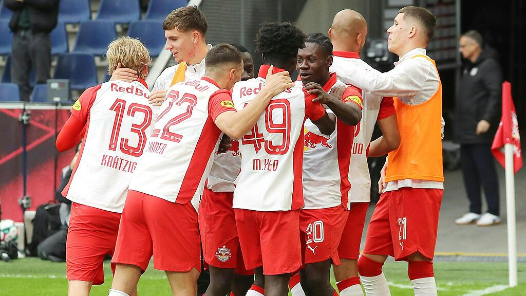 Salzburger Jubel gegen Altach