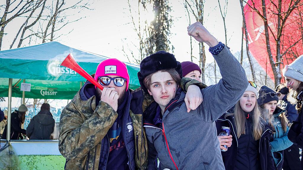 Die Stimmung beim 84. Hahnenkamm-Rennen!