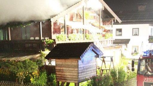Haus in Ramsau abgebrannt, I