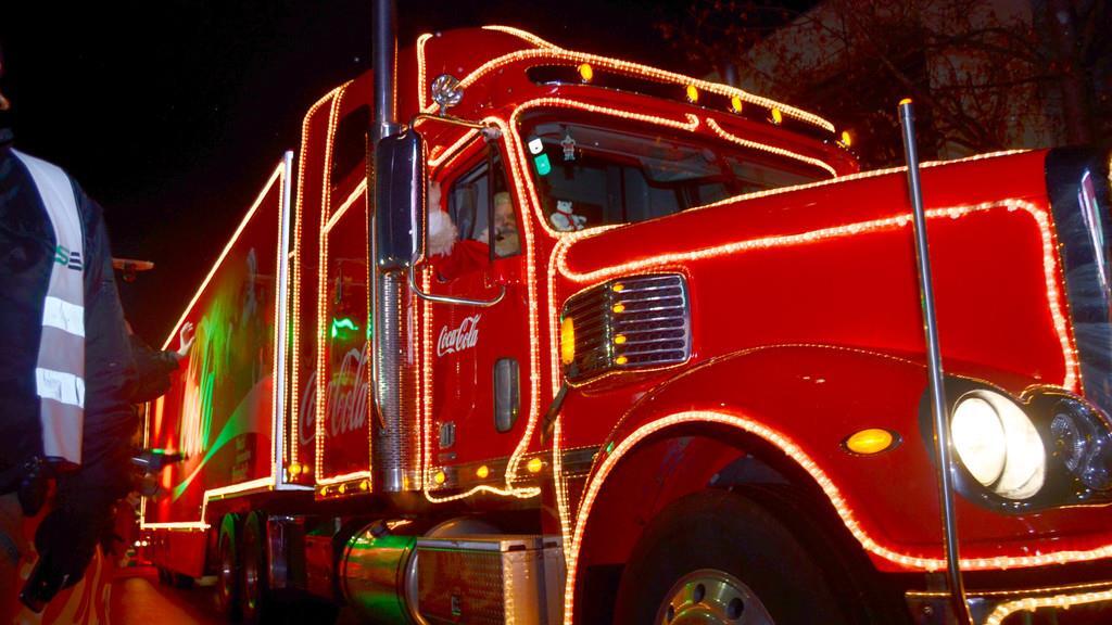 Coca Cola Truck in St. Johann