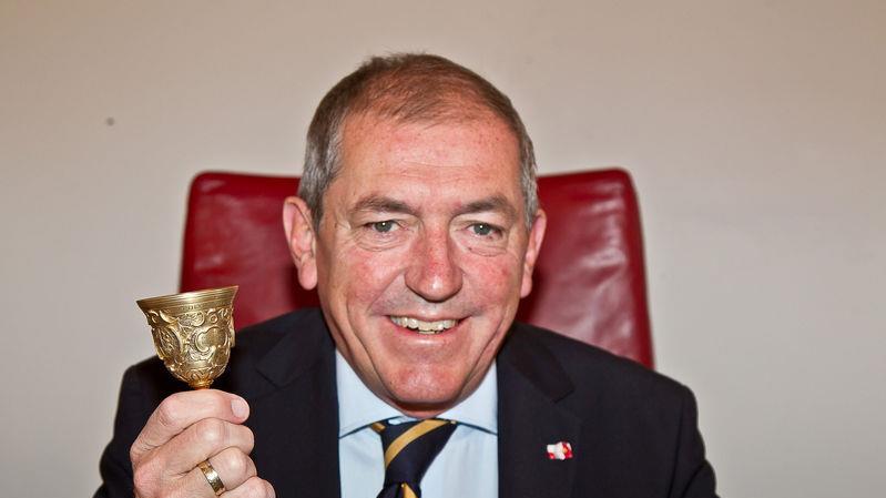 Bürgermeister Heinz Schaden geht in seine letzte Amtszeit.