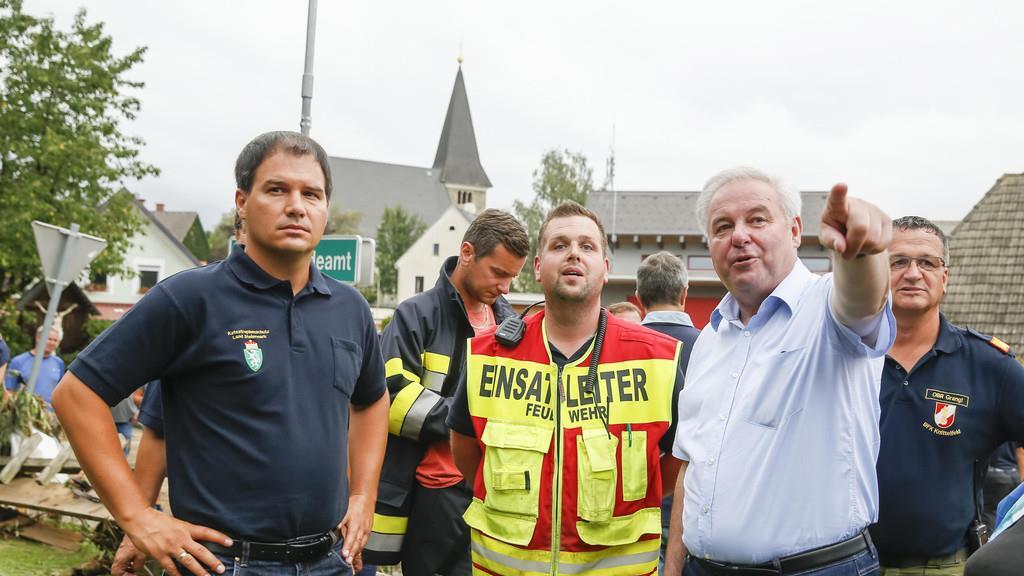 Unwettereinsätze in der Steiermark