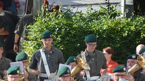 Militärmusik in St. Johann