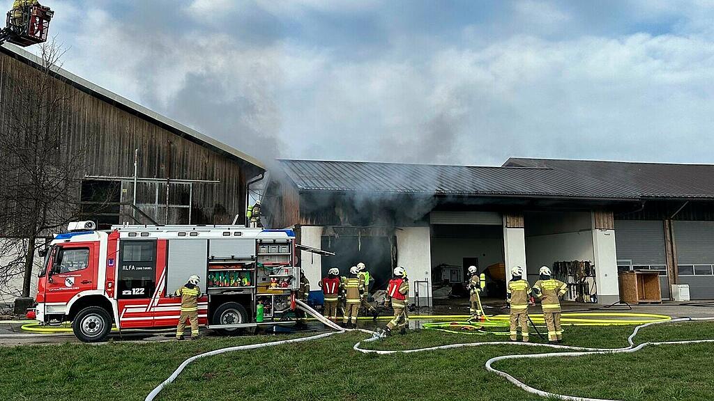 Garagenbrand Straßwalchen