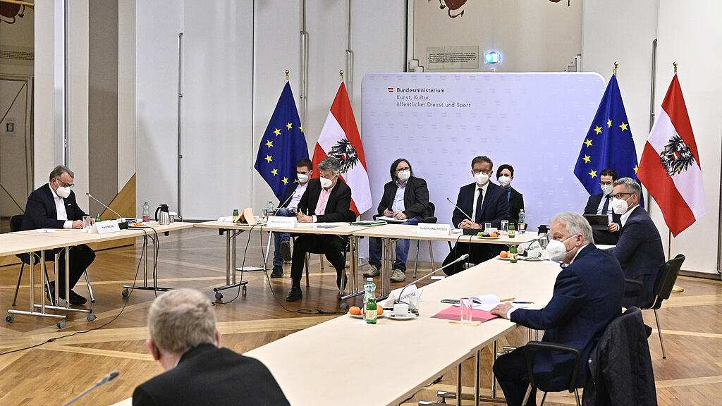 Sportgipfel mit Anschober, Kogler und Co