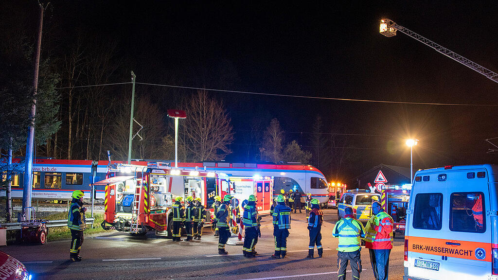 Pkw vs Zug in Bischofswiesen