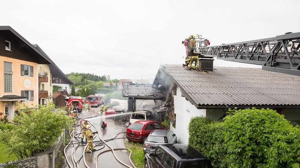 Haus in Neumarkt in Flammen I