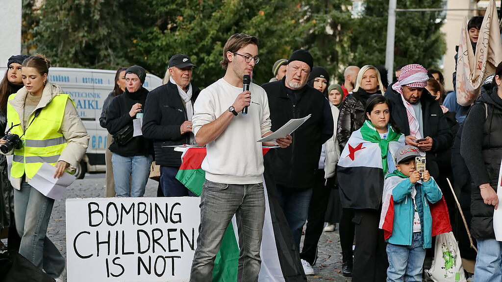 Zweite Palästina-Demo in Salzburg