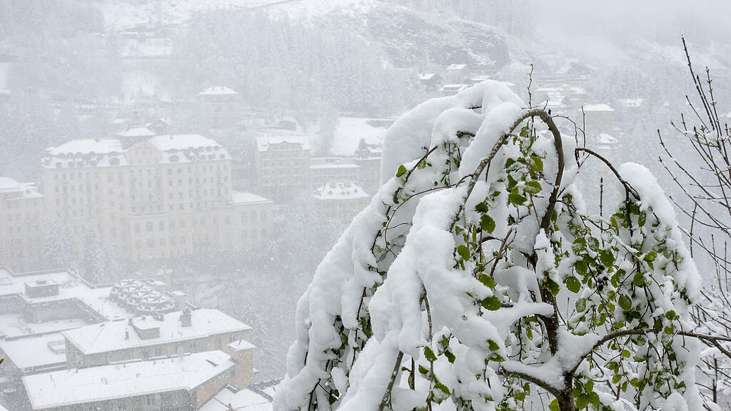 Wintereinbruch in Bad Gastein