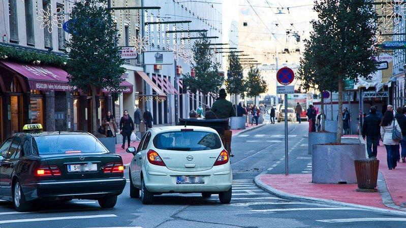 Fahrverbot in Griesgasse wird ignoriert