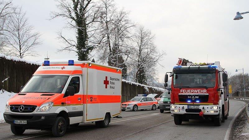 Fünf Verletzte nach Crash auf B20