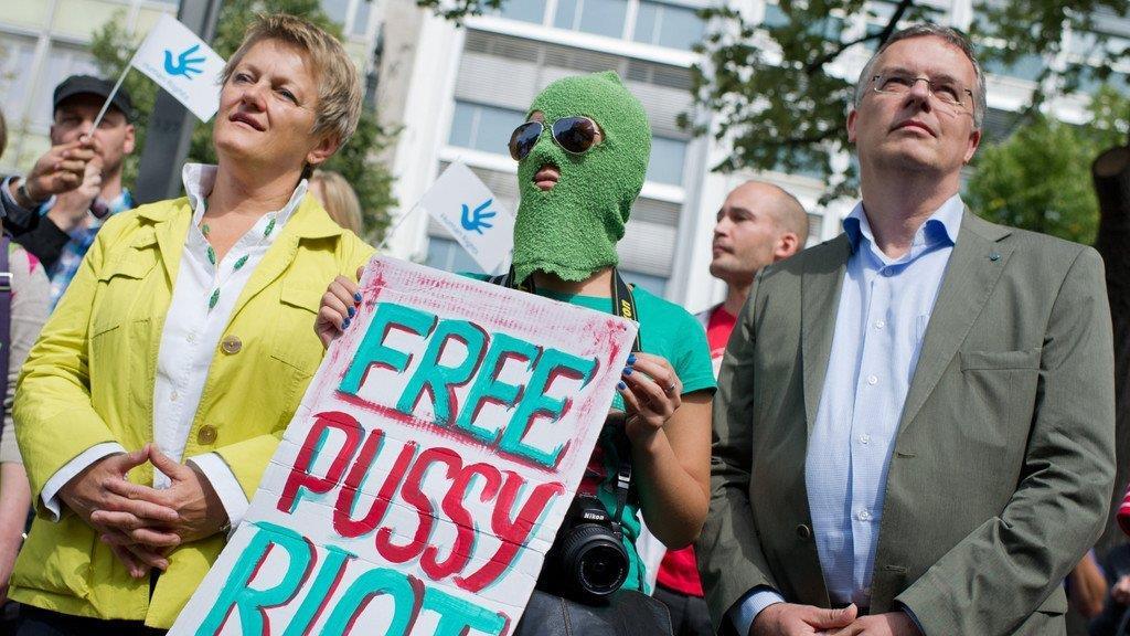 Proteste nach Schuldspruch gegen Pussy Riot