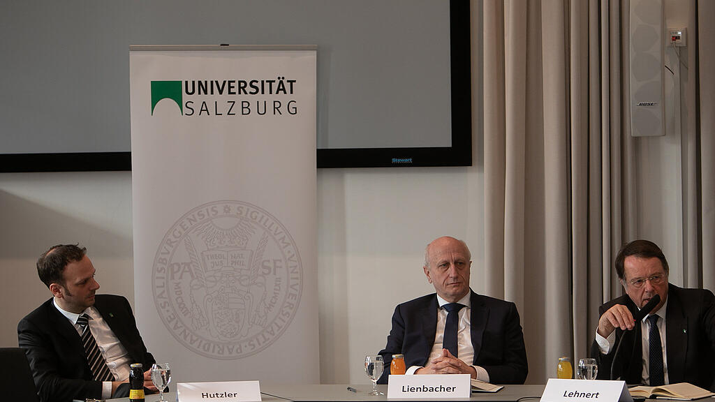 Präsentation des neu gewählten Rektors - Universität Salzburg