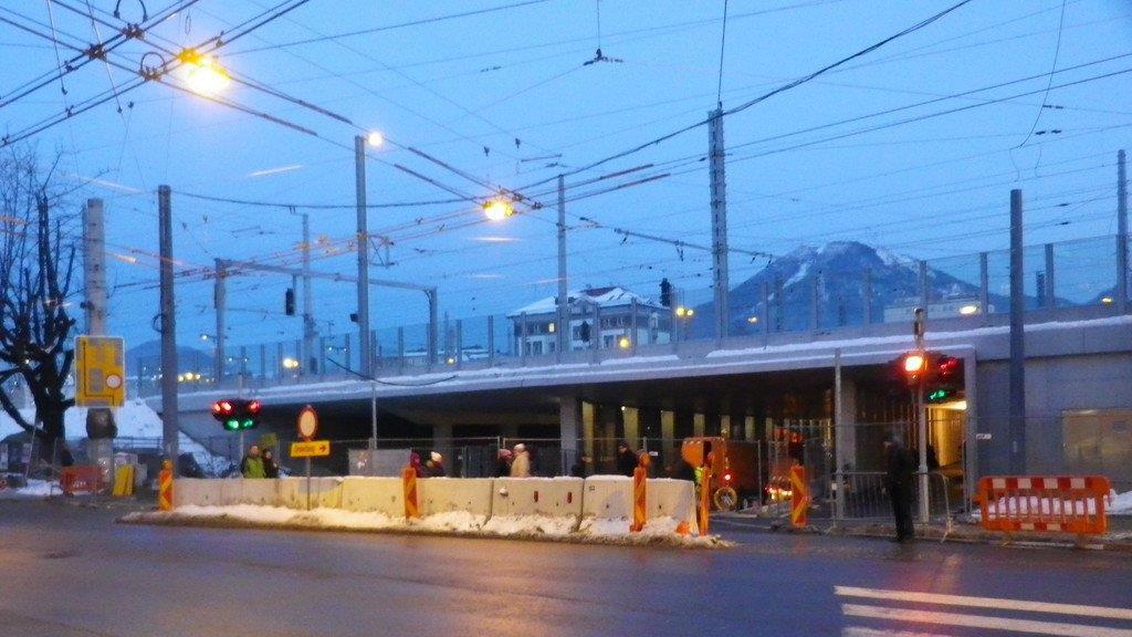 Letzte Arbeiten am Nelböckviadukt