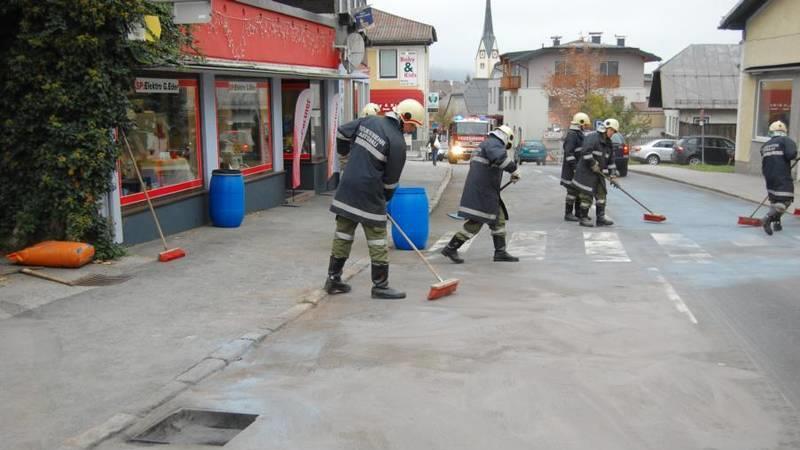 Diesel-Spur in Abtenau