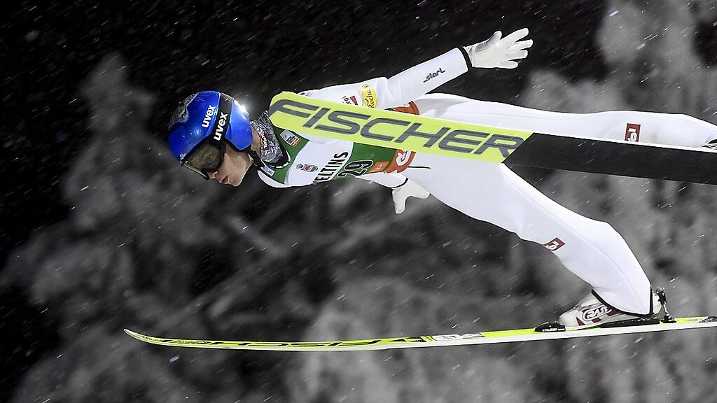 Johannes Lamparter sprang am weitesten