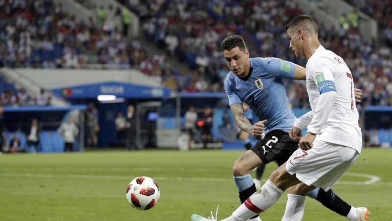 Fußball-WM: Uruguay - Portugal 2:1