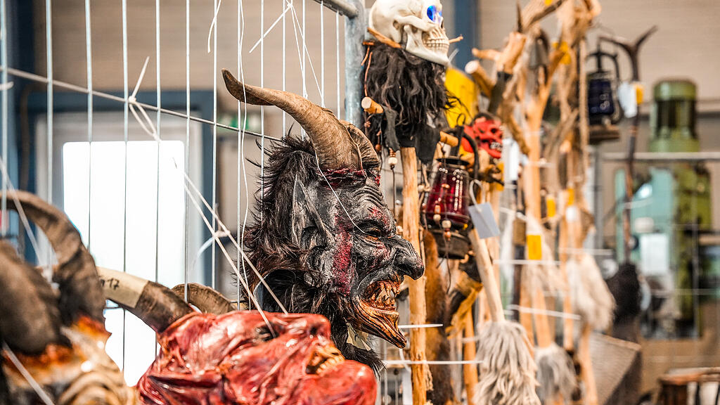 Der Krampus Flohmarkt in Seekirchen