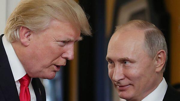Gespräch zwischen Trump und Putin
