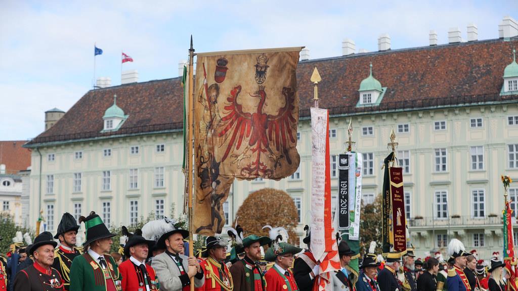 Salzburger Schützen in Wien
