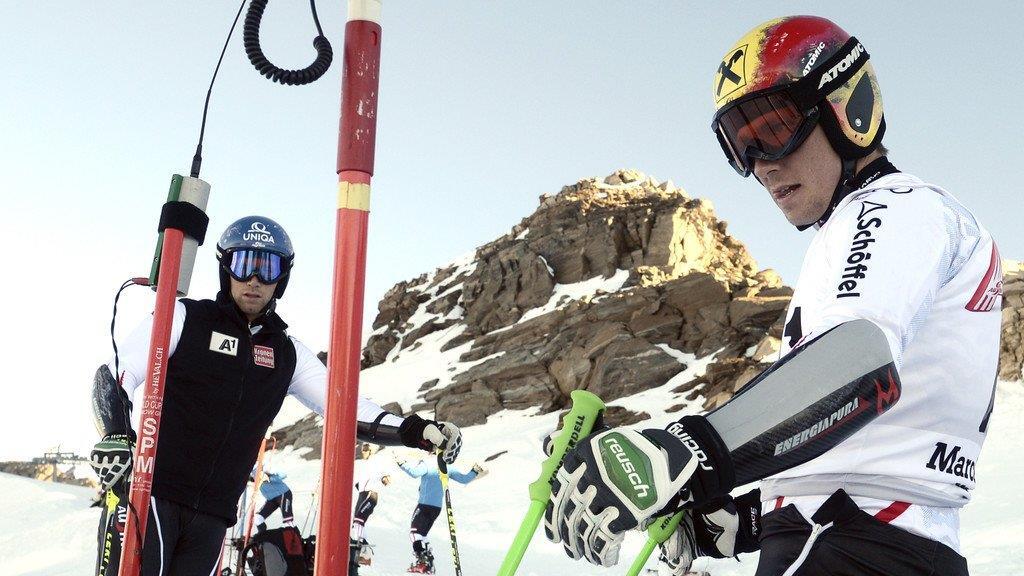 Hirscher trainiert für WM