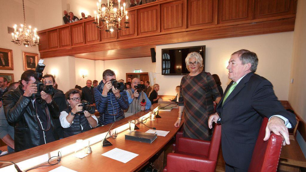 Bürgermeister Heinz Schaden tritt zurück, III