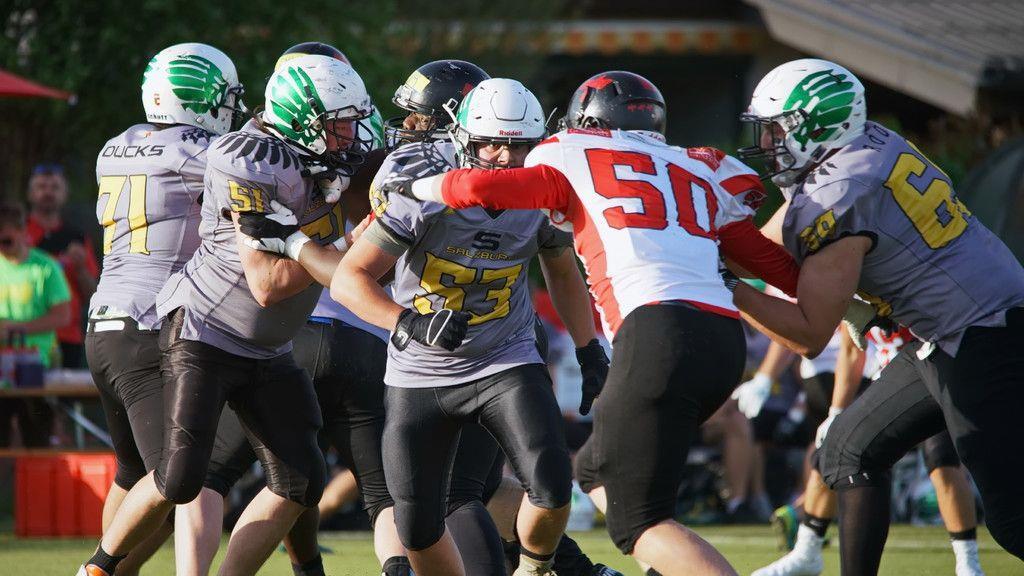 Salzburg Ducks vs. Schwaz Hammers 42:8