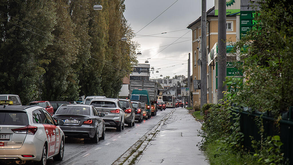 Stau Salzburg Symbolbild